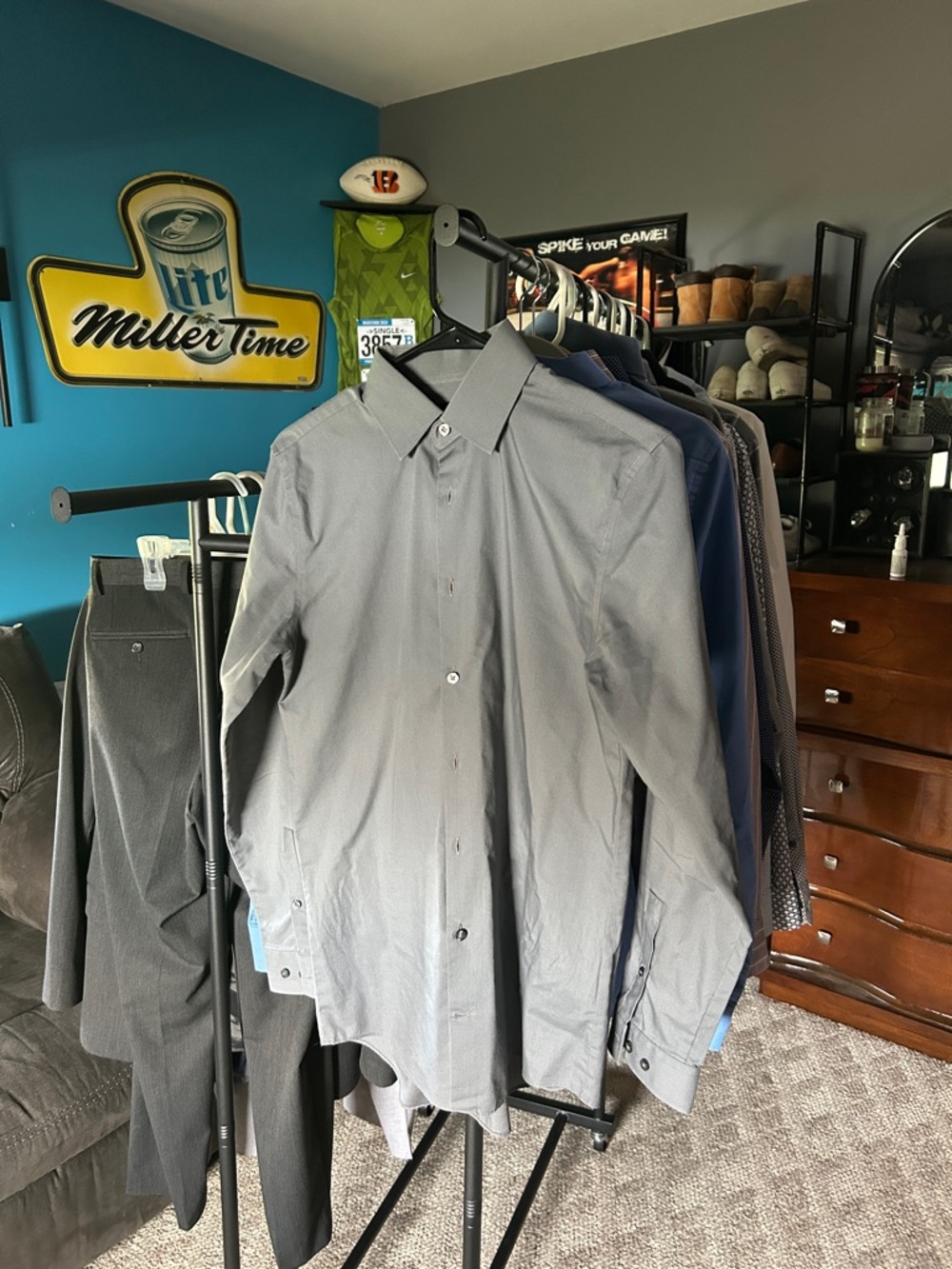 Men’s J Ferrar slim fit dress shirt